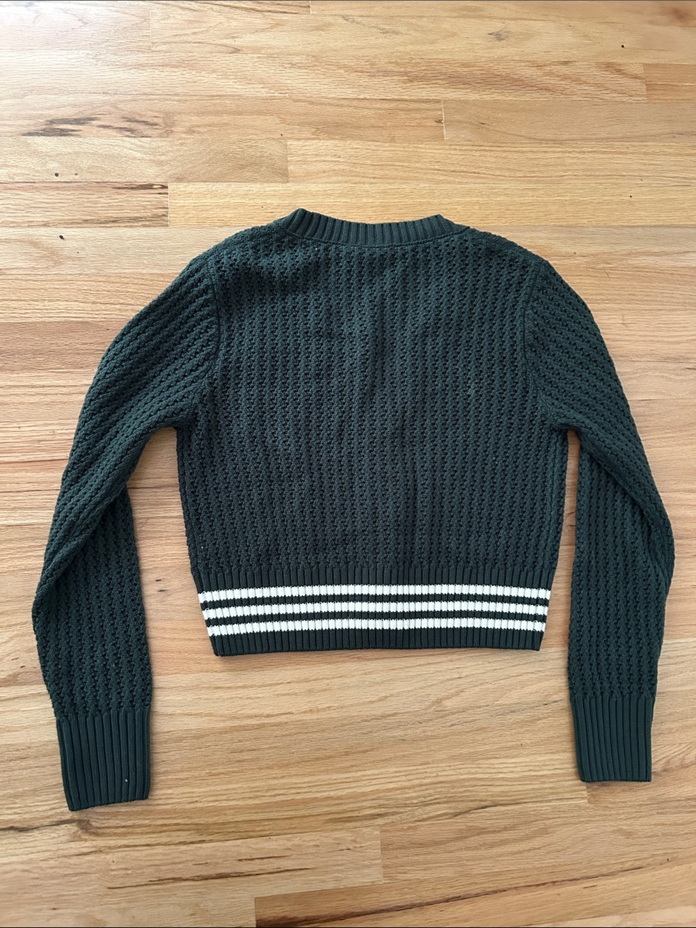 Adidas Cardigan in Mineral Green - Picture 6 of 6